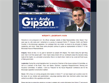 Tablet Screenshot of andygipson.com